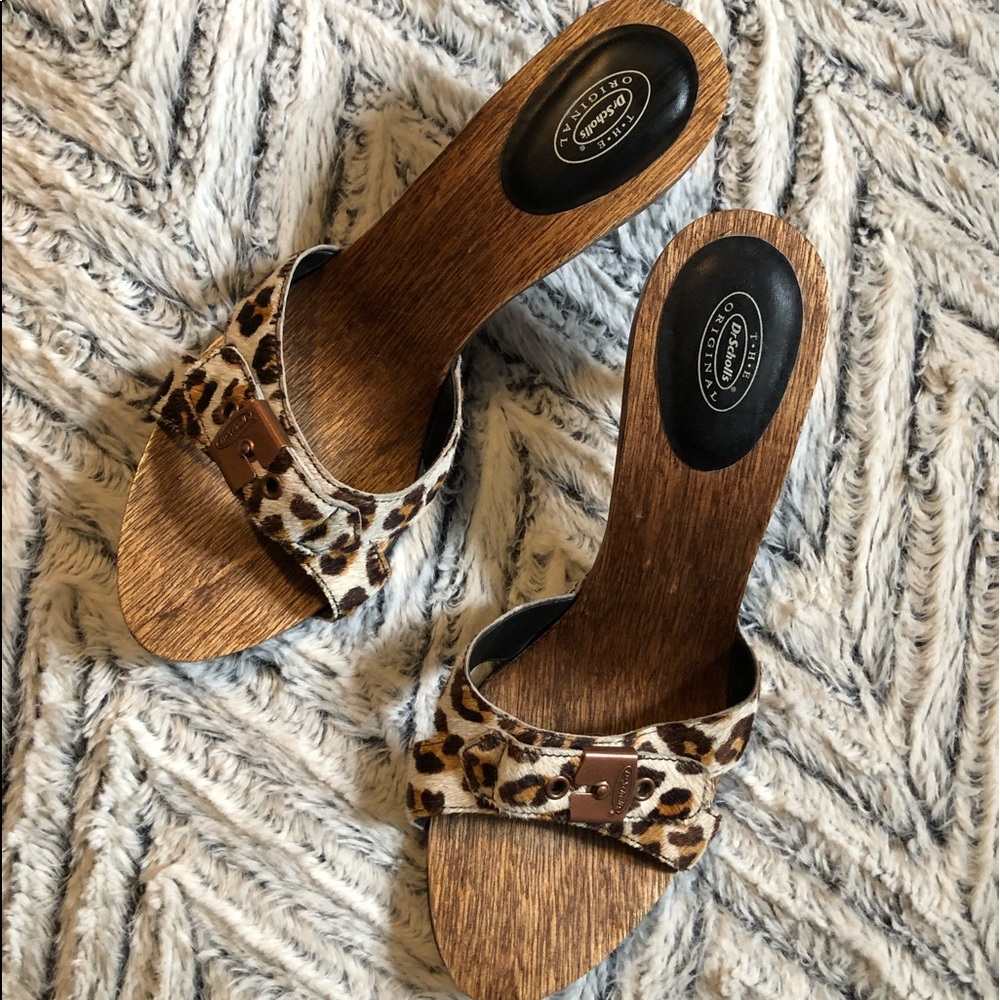 Dr Scholl’s slide stiletto heel about 1 inch